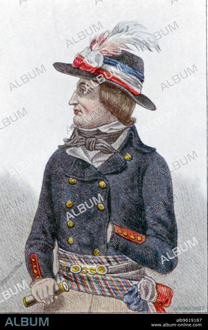 Lazare Nicolas Marguerite Carnot, French revolutionary. A member of the National Convention, Carnot (1753-1823) was the organiser of victory in France's revolutionary wars.