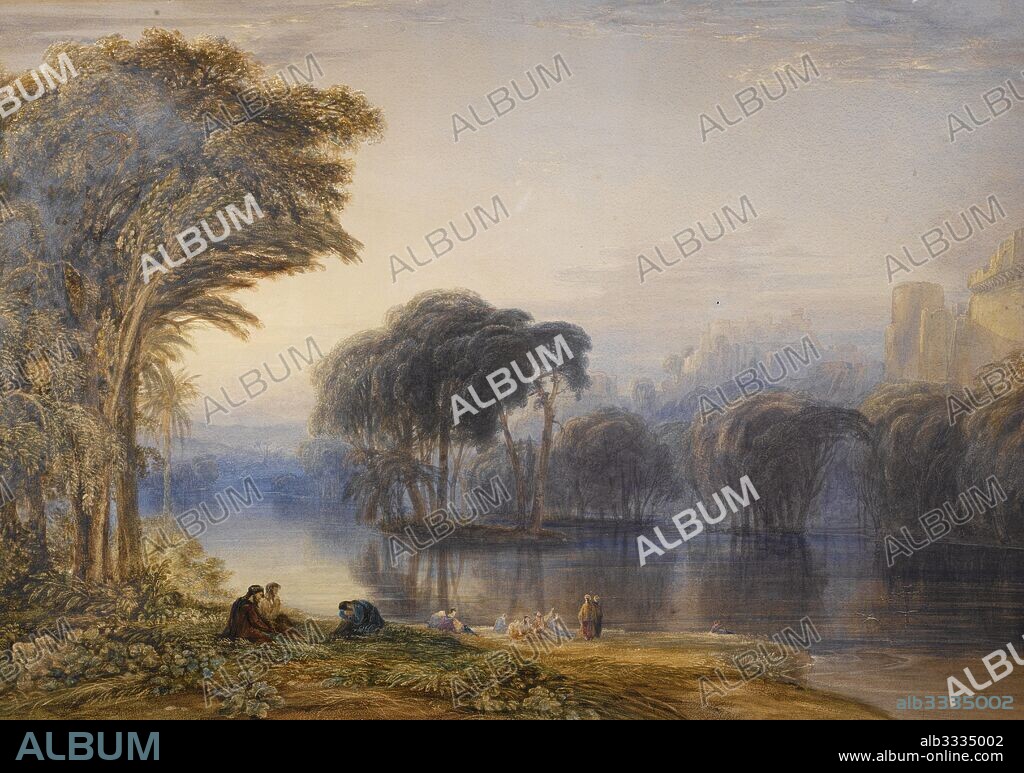 COPLEY ANTHONY VANDYKE FIELDING. By the rivers of Babylon.
