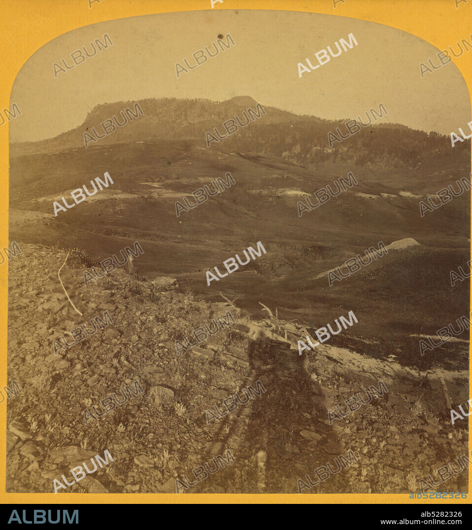 Inyan Kara, altitude 6,000 feet., Illingworth, W. H. (William H.) (1842-1893), 1874, North Dakota, Black Hills (S.D. and Wyo.).