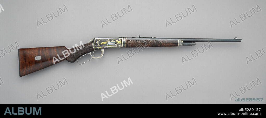 WINCHESTER REPEATING ARMS COMPANY. Winchester Model 1894 Takedown Rifle (serial no. 311946) with Box of Sights, American, New Haven, Connecticut, 1906.