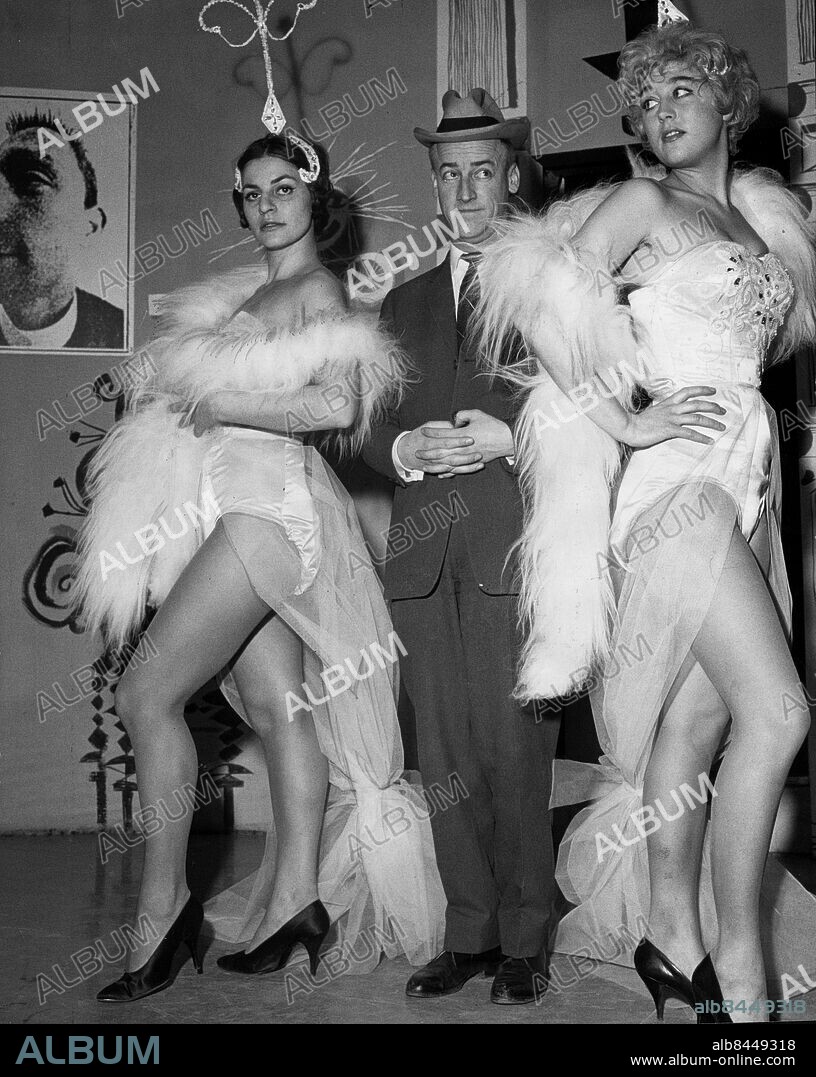 19591229 - Lissi Alandh tillsammans med Stig Grybe och Birgitta Andersson i en Casinorevy. . Foto: Bertil Stilling Kod: 40 . COPYRIGHT SCANPIX SWEDEN.