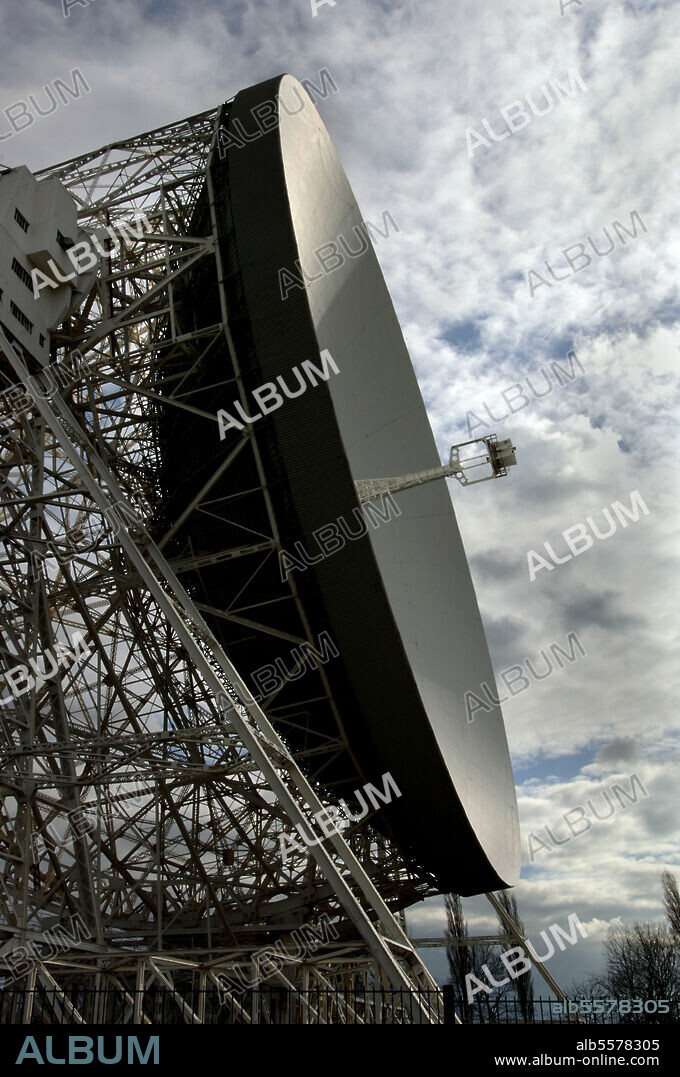 The Lovell Telescope is a radio telescope at Jodrell Bank Observatory in Cheshire, England.