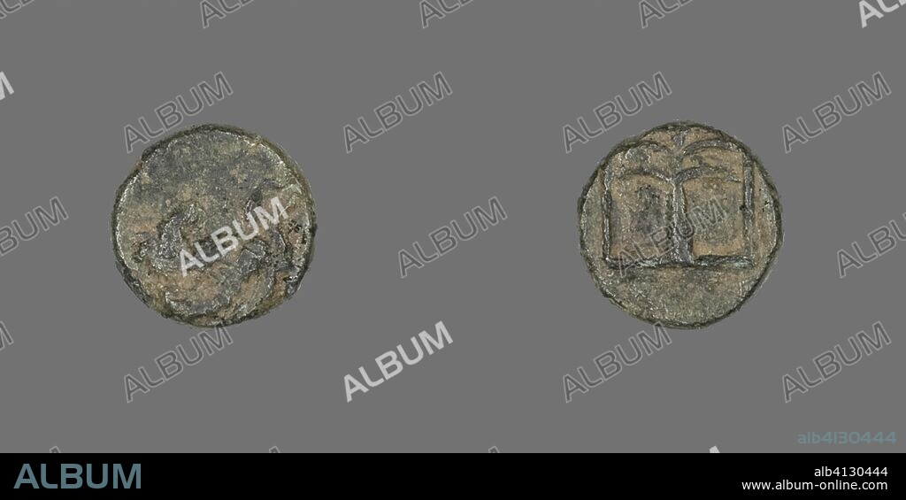 ANCIENT GREEK. Coin Depicting Pegasus. Greek. Date: 400 BC-310 BC. Dimensions: Diam. 0.9 cm; 0.77 g. Bronze. Origin: Ancient Greece.