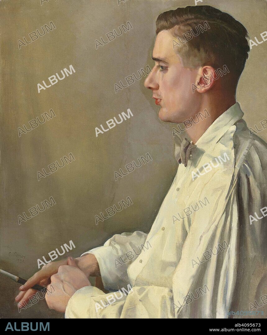 KONSTANTIN ANDREYEVICH SOMOV. Profile of Boris Snezhkovsky.