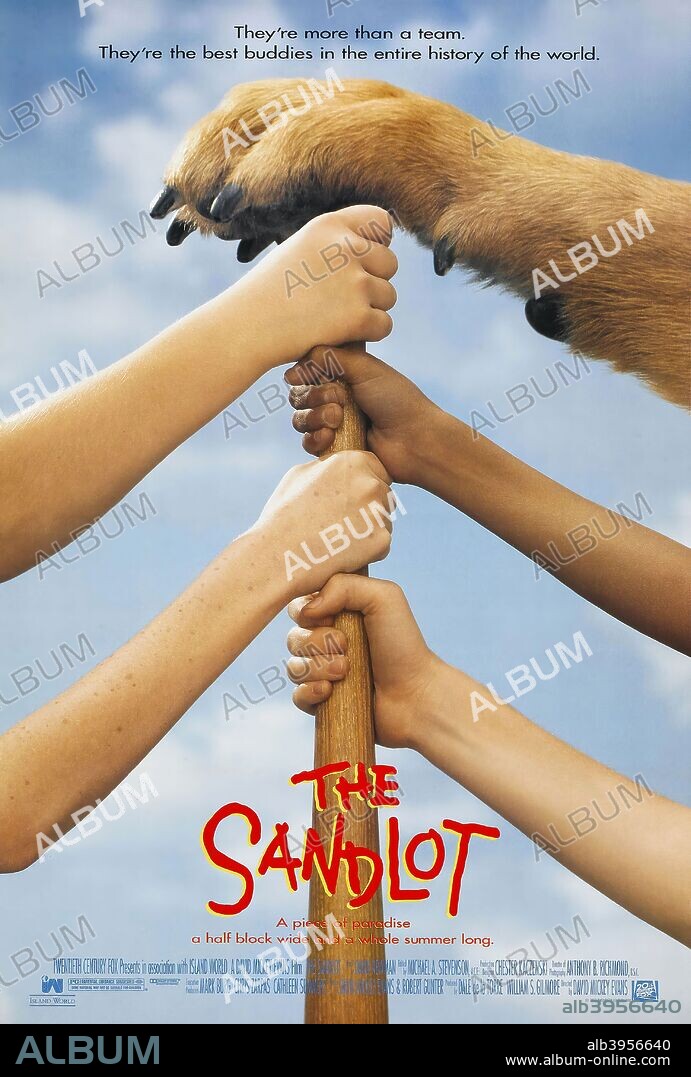 Poster of THE SANDLOT, 1993, directed by DAVID MICKEY EVANS. Copyright 20TH CENTURY FOX.