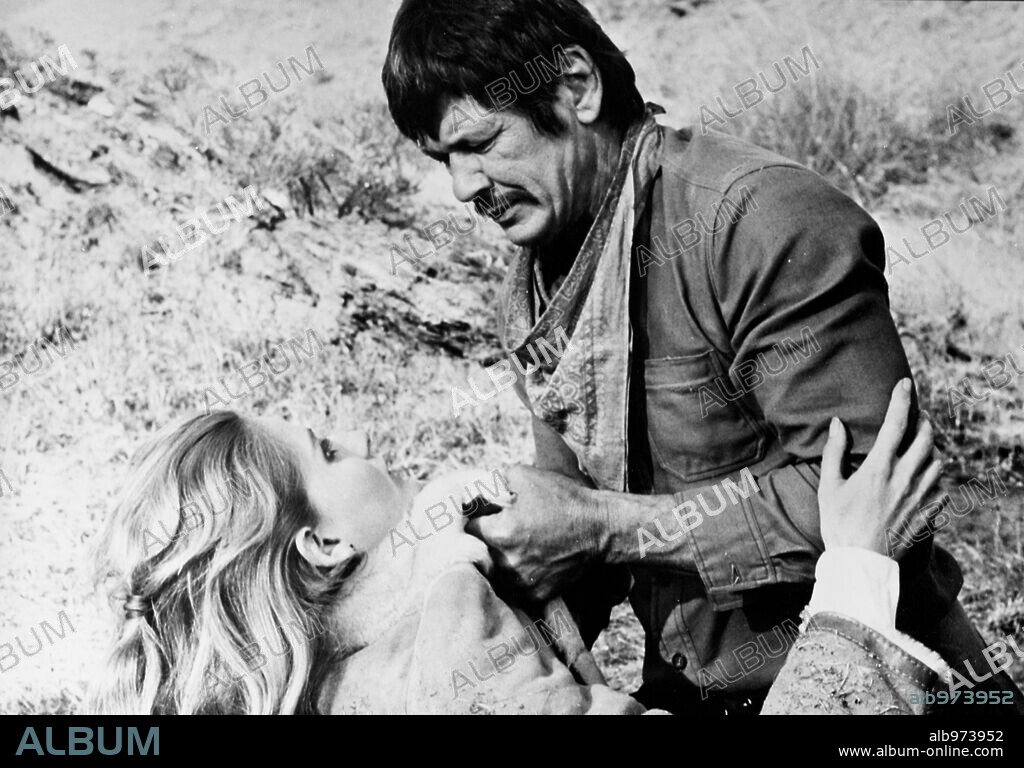 CHARLES BRONSON in CHINO, 1973 (VALDEZ, IL MEZZOSANGUE), directed by DUILIO COLETTI and JOHN STURGES.