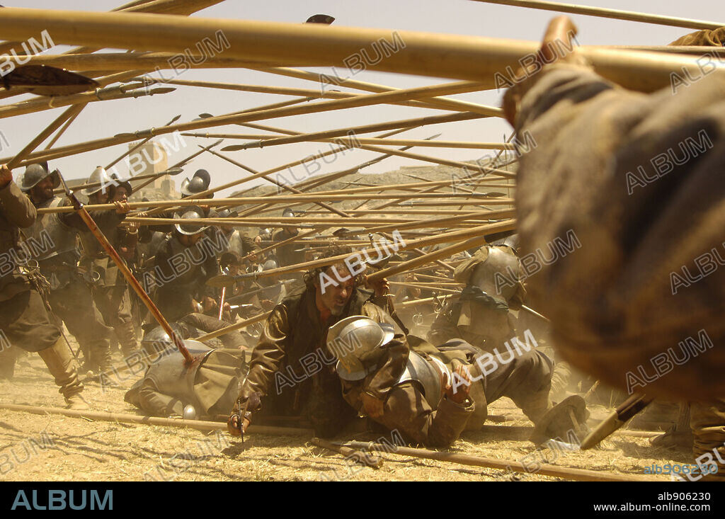 EDUARD FERNANDEZ en ALATRISTE, 2006, dirigida por AGUSTIN DIAZ YANES. Copyright ESTUDIOS PICCASO.