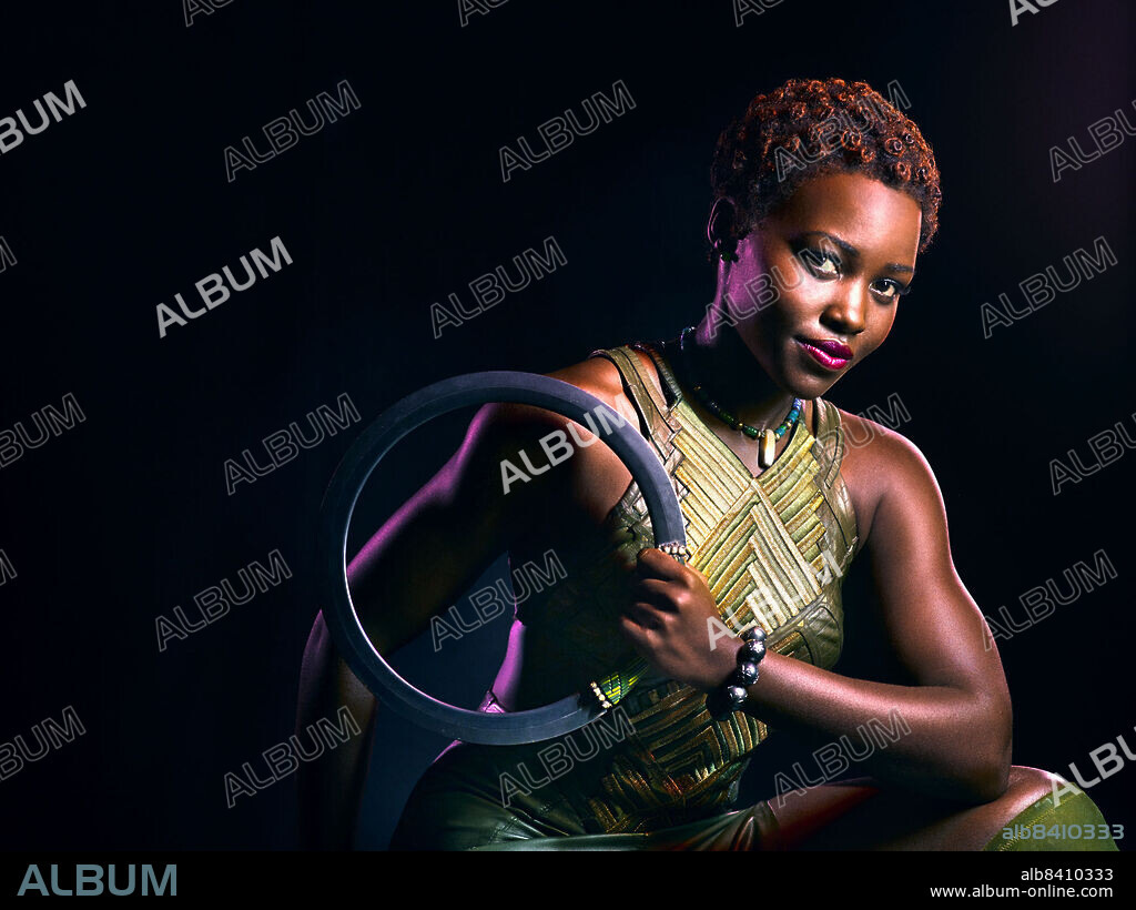 LUPITA NYONG'O in BLACK PANTHER, 2018, directed by RYAN COOGLER. Copyright MARVEL STUDIOS/WALT DISNEY PICTURES.