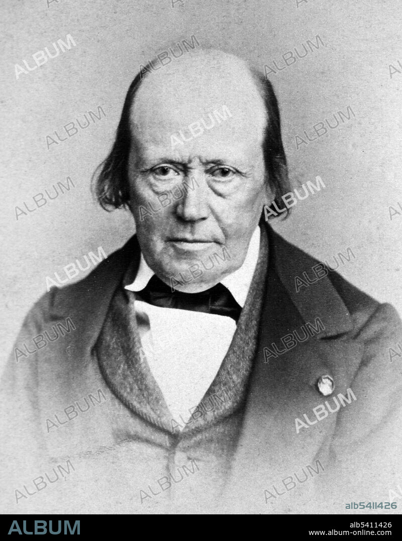 Editorial use only . Henri Milne-Edwards (1800-1885) was a French zoologist. At first he turned his attention to medicine, in which he graduated as an MD at Paris in 1823. His passion for natural history soon prevailed, and he gave himself up to the study of the lower forms of animal life. He became a student of Georges Cuvier and befriended Jean Victor Audouin. He became professor of hygiene and natural history in 1832 at the College Central des Arts et Manufactures. In 1841, after the death of Audouin, he succeeded him at the chair of entomology at the Museum National d'Histoire Naturelle. In 1862 he succeeded Isidore Geoffroy Saint-Hilaire in the long-vacant chair of zoology. Of his books may be mentioned the Histoire naturelle des Crustaces (3 vols., 1837-41), which long remained a standard work, Histoire naturelle des coralliaires, published in 1858-60, Leons sur la physiologie et l'anatomie comparee de l'homme et des animaux (1857-81), in 14 volumes. 1860.