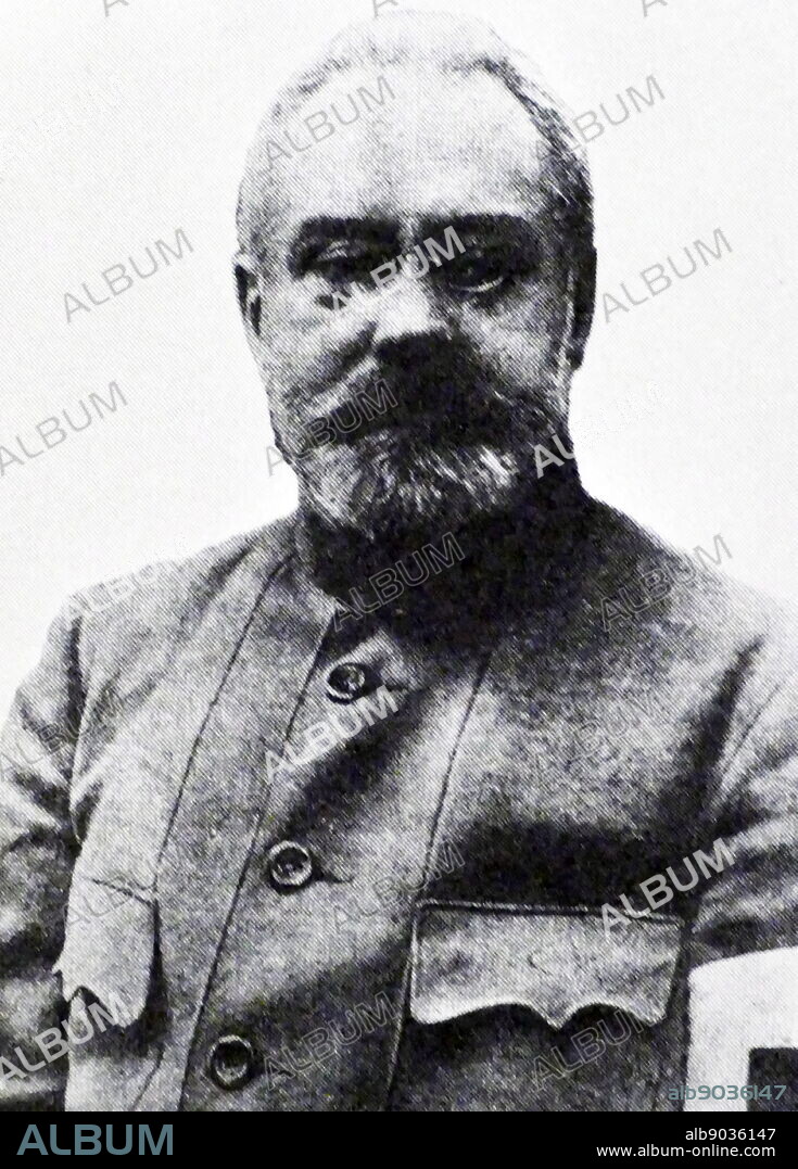 Photographic portrait of Alexander Guchkov (1862-1936) a Russian politician, Chairman of the Third Duma and Minister of War in the Russian Provisional Government. Dated 20th Century.