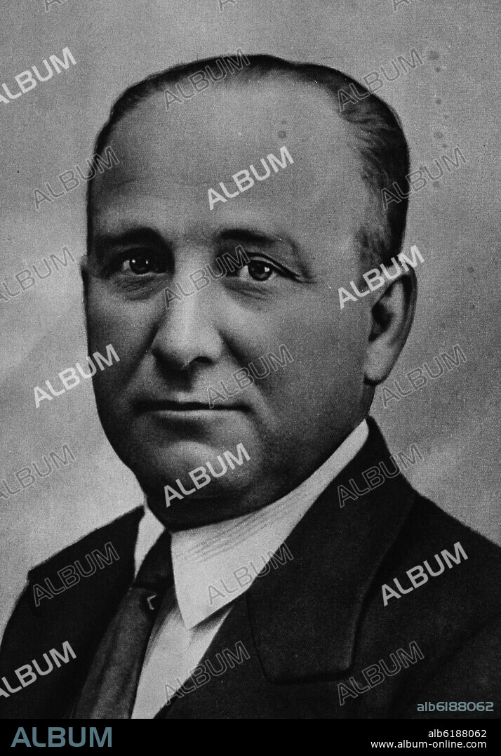 Francisco Largo Caballero (1869-1946), Spanish politician and trade unionist.