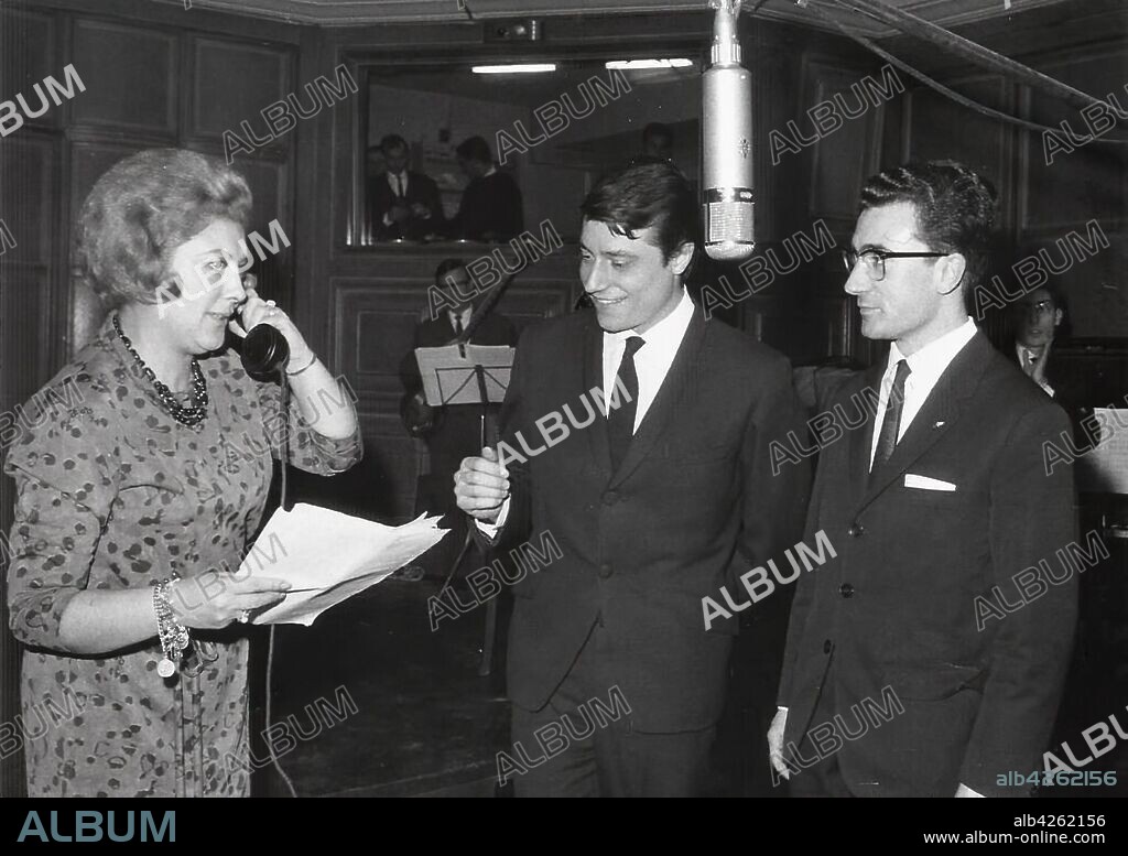 Miguel Rey con Tito Mora y Maruja Fernández en Fantasía.