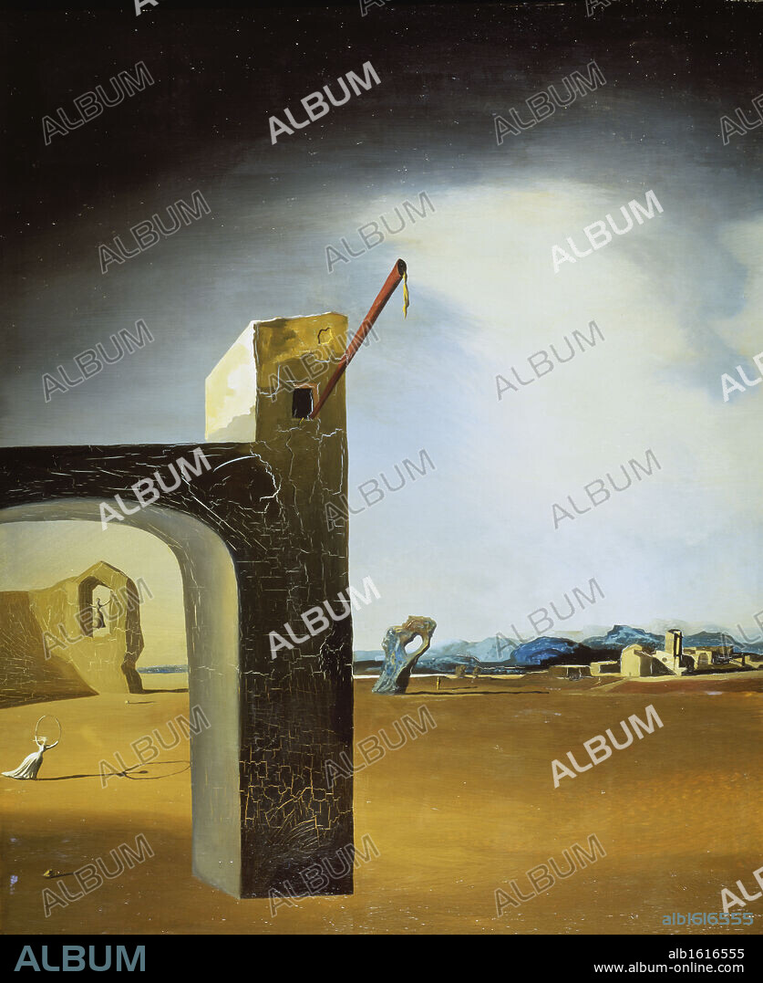 SALVADOR DALÍ. Morphological echo by Salvador Dali, 1904-1989, USA, Florida, St. Petersburg, Salvador Dali Museum.