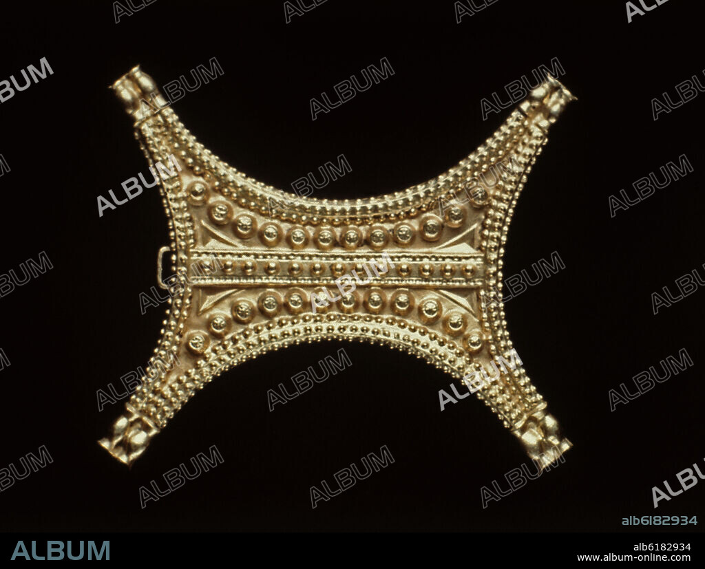 TESORO DEL CARAMBOLO - PECTORAL DE ORO - S VI/VII AC - ARTE TARTESICO.