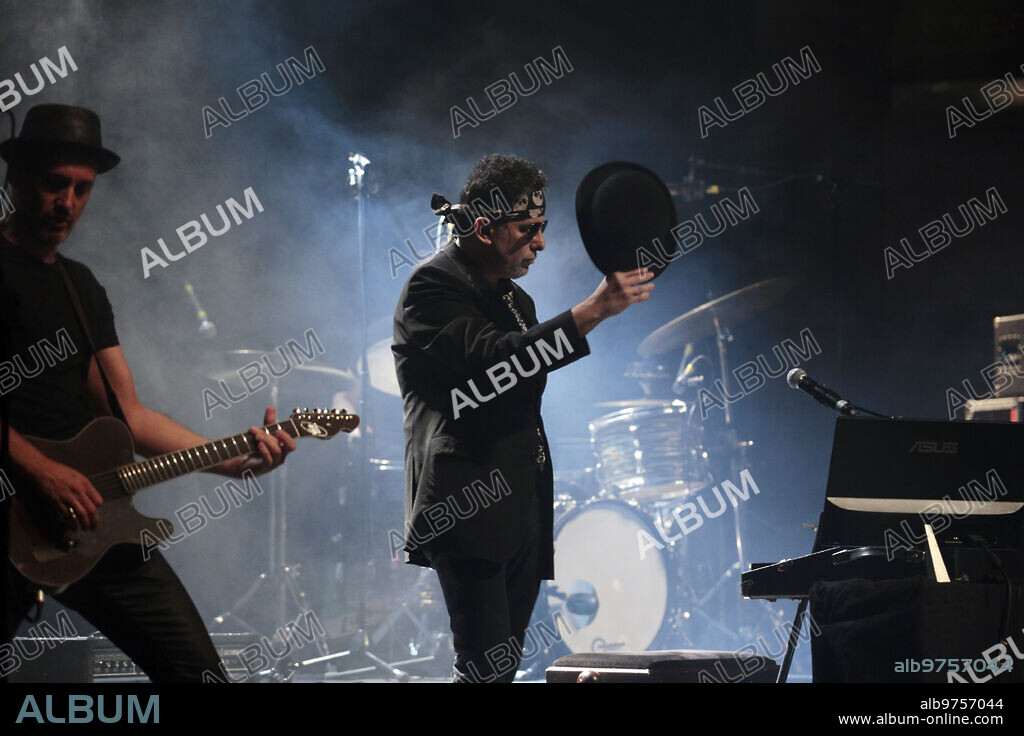 Barcelona, 05/15/2019. Andres Calamaro presents ?Cargar la luck?, within the Guitar Bcn festival, at the Liceu. Photo: OCM ARCHDC.