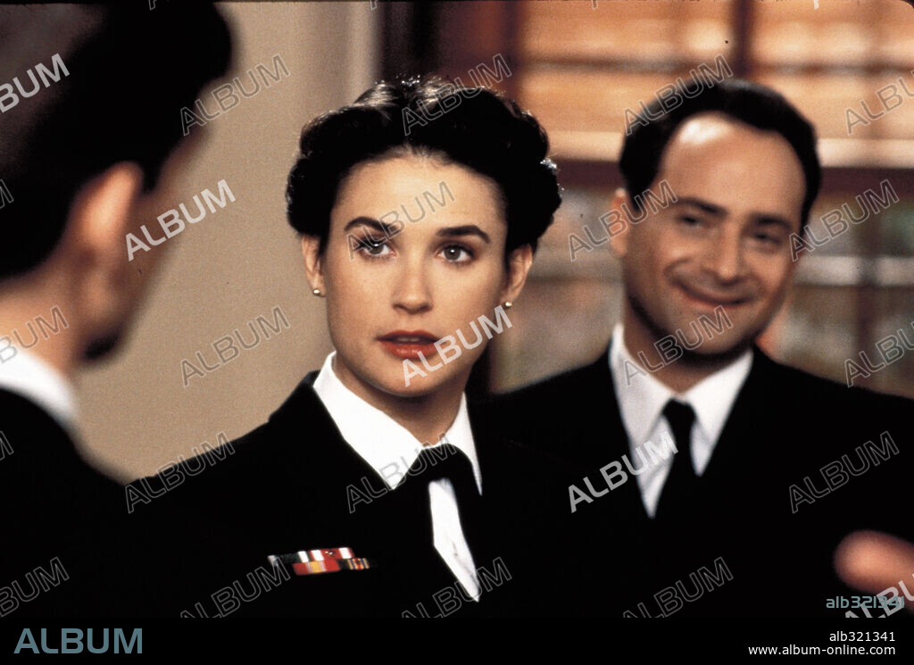 DEMI MOORE und KEVIN POLLAK in A FEW GOOD MEN, 1992, unter der Regie von ROB REINER. Copyright COLUMBIA TRI STAR / SCHWARTZ, ANDY.