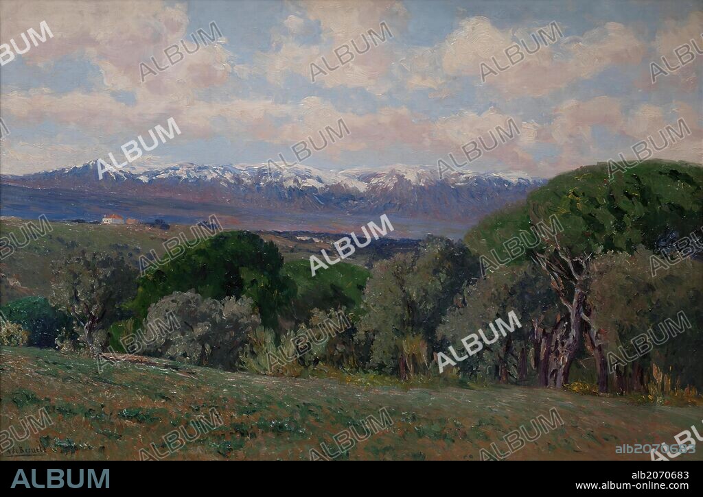 Aureliano de Beruete y Moret / 'Vista del Guadarrama desde El Plantío de los Infantes', 1910, Escuela Española, Óleo sobre Lienzo, 67 cm x 101 cm, P05552.