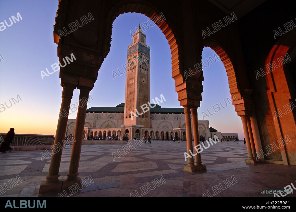 MICHEL PINSEAU. Mezquita Hassan II.Casablanca(Dar-el-Beïda). Marruecos. Magreb. Africa.