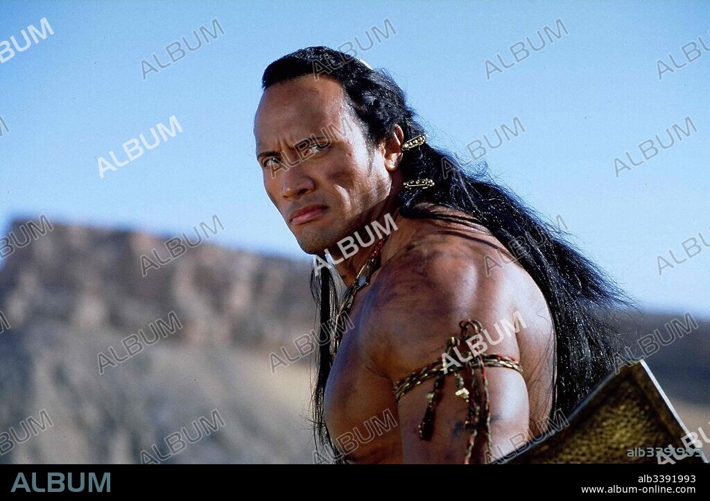 DWAYNE "THE ROCK" JOHNSON en EL REGRESO DE LA MOMIA, 2001 (THE MUMMY RETURNS), dirigida por STEPHEN SOMMERS. Copyright UNIVERSAL STUDIOS.