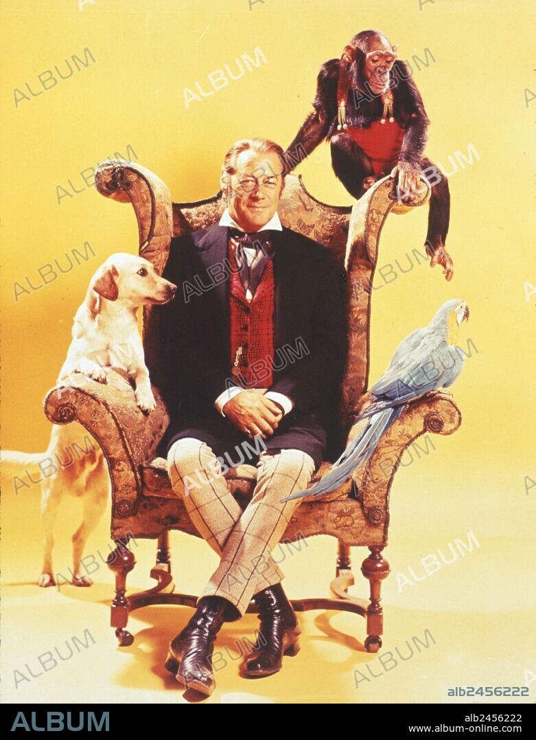 REX HARRISON en EL EXTRAVAGANTE DOCTOR DOLITTLE, 1967 (DOCTOR DOOLITTLE), dirigida por RICHARD FLEISCHER. Copyright 20TH CENTURY FOX.
