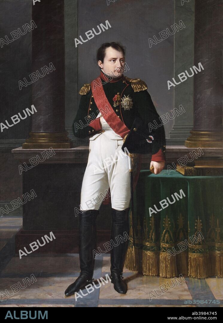 Portrait of Napoleon Bonaparte, 1812. From the collection of Apsley Hose, London.