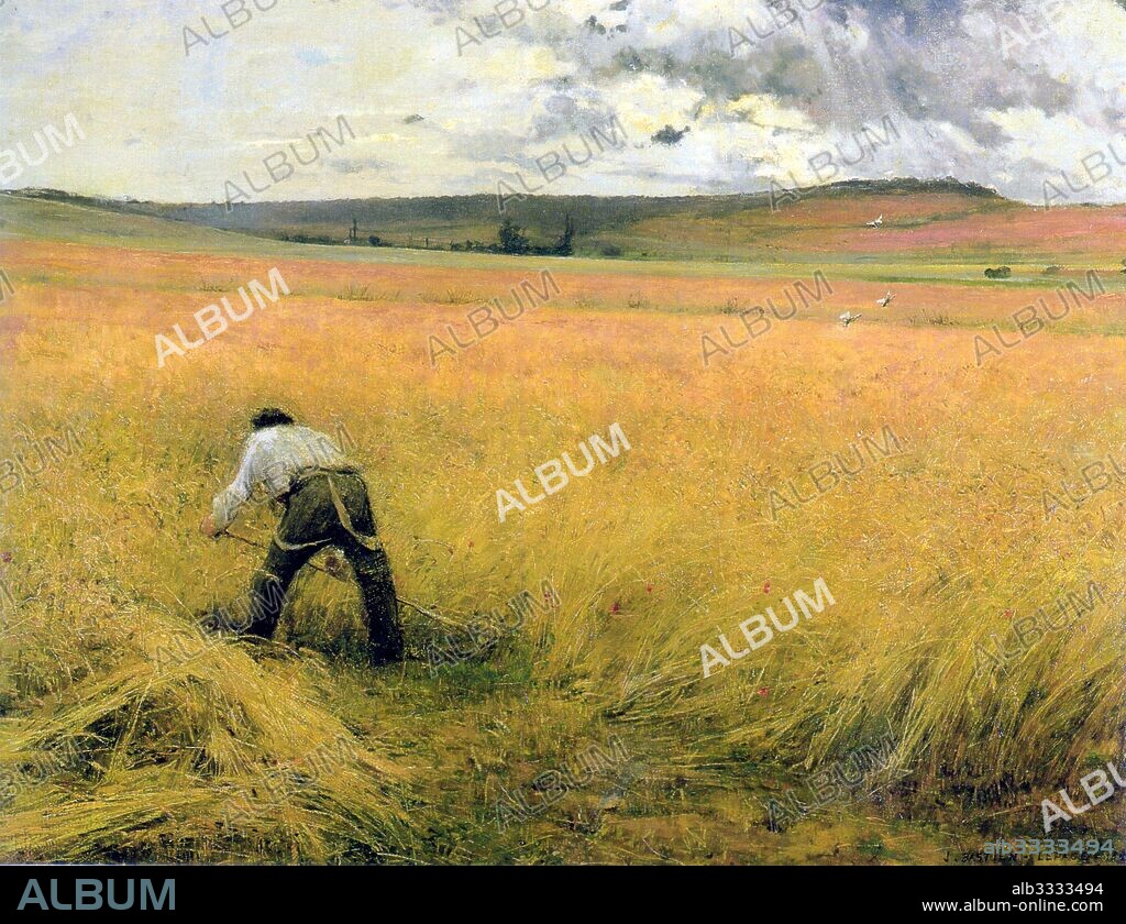 JULES BASTIEN-LEPAGE. The Ripened Wheat.