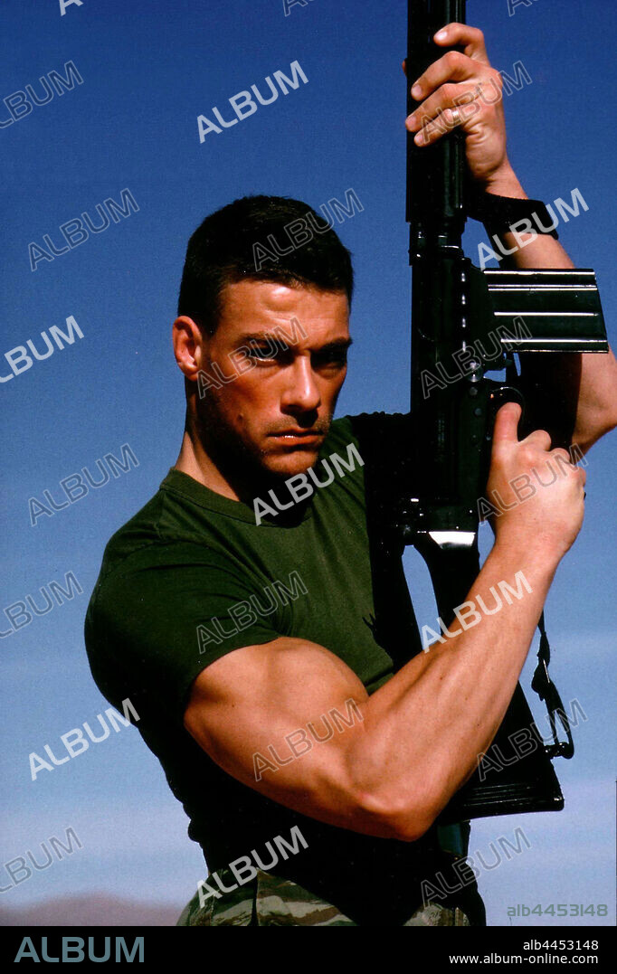 JEAN-CLAUDE VAN DAMME en LIONHEART, EL LUCHADOR, 1990 (LIONHEART), dirigida por SHELDON LETTICH. Copyright GUILD.