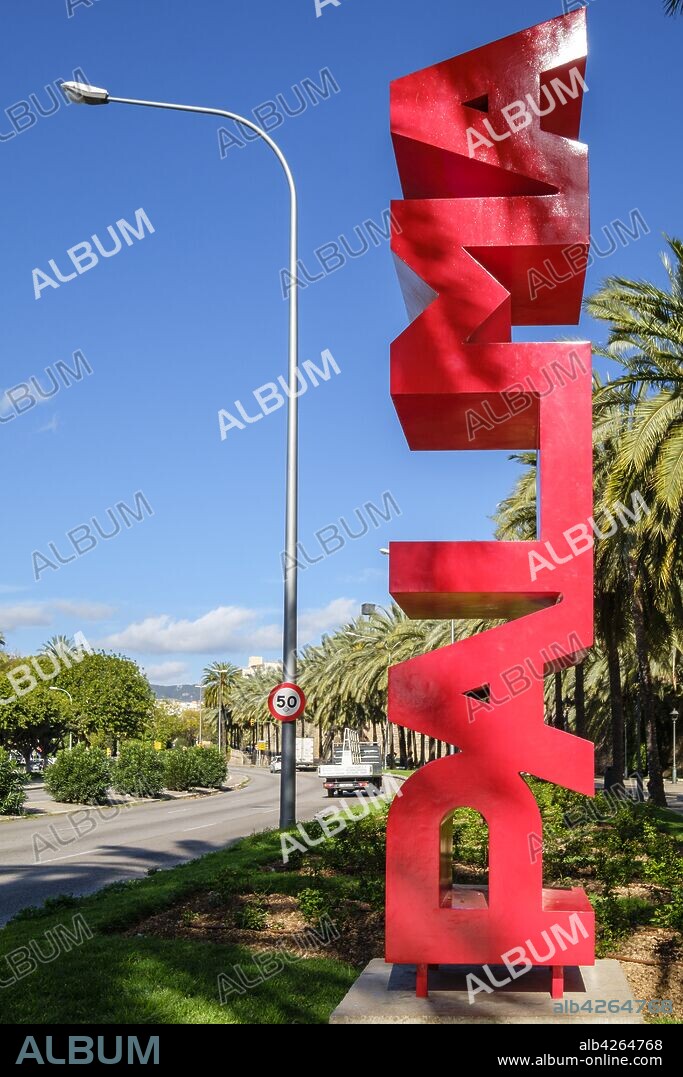 Palma, Autor: Pep Llambias,1999, Paseo Sagrera, Palma, Mallorca, balearic islands, Spain.