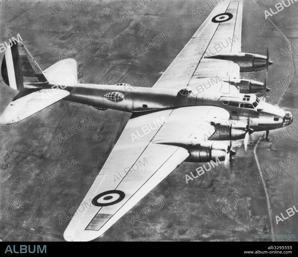 A Boeing B15 Flying Fortress Heavy Bomber. c1940.