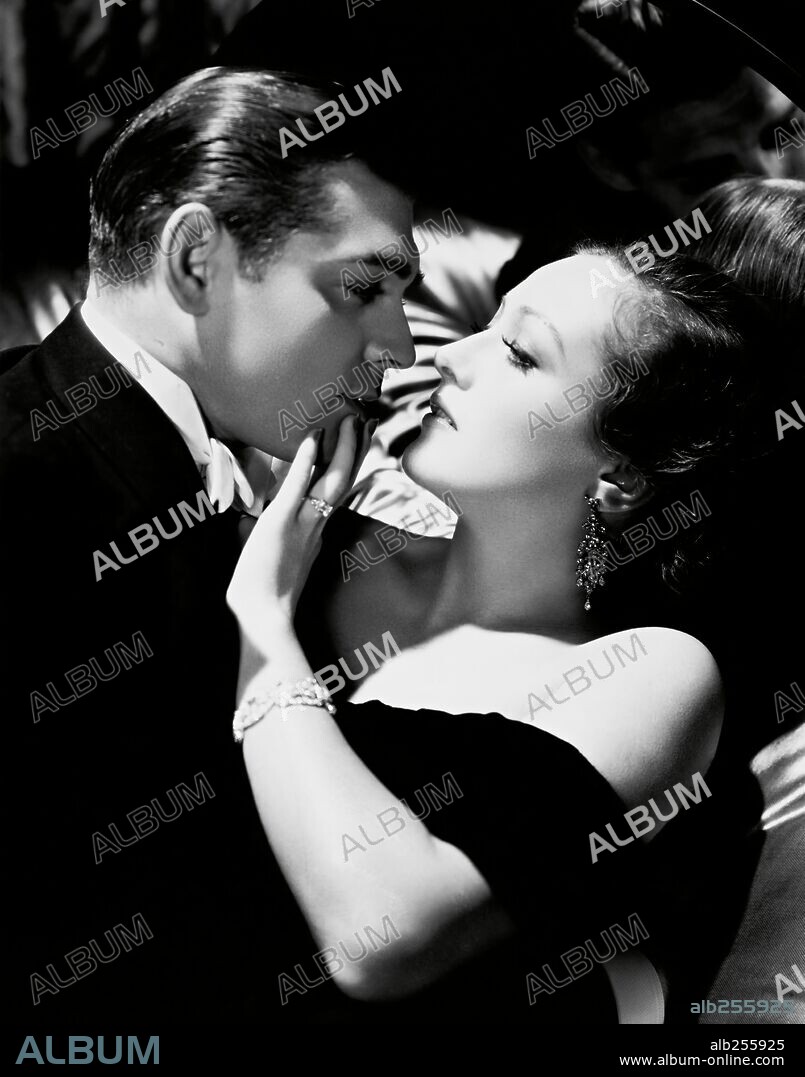 CLARK GABLE and JOAN CRAWFORD in POSSESSED, 1931, directed by CLARENCE BROWN. Copyright M.G.M.