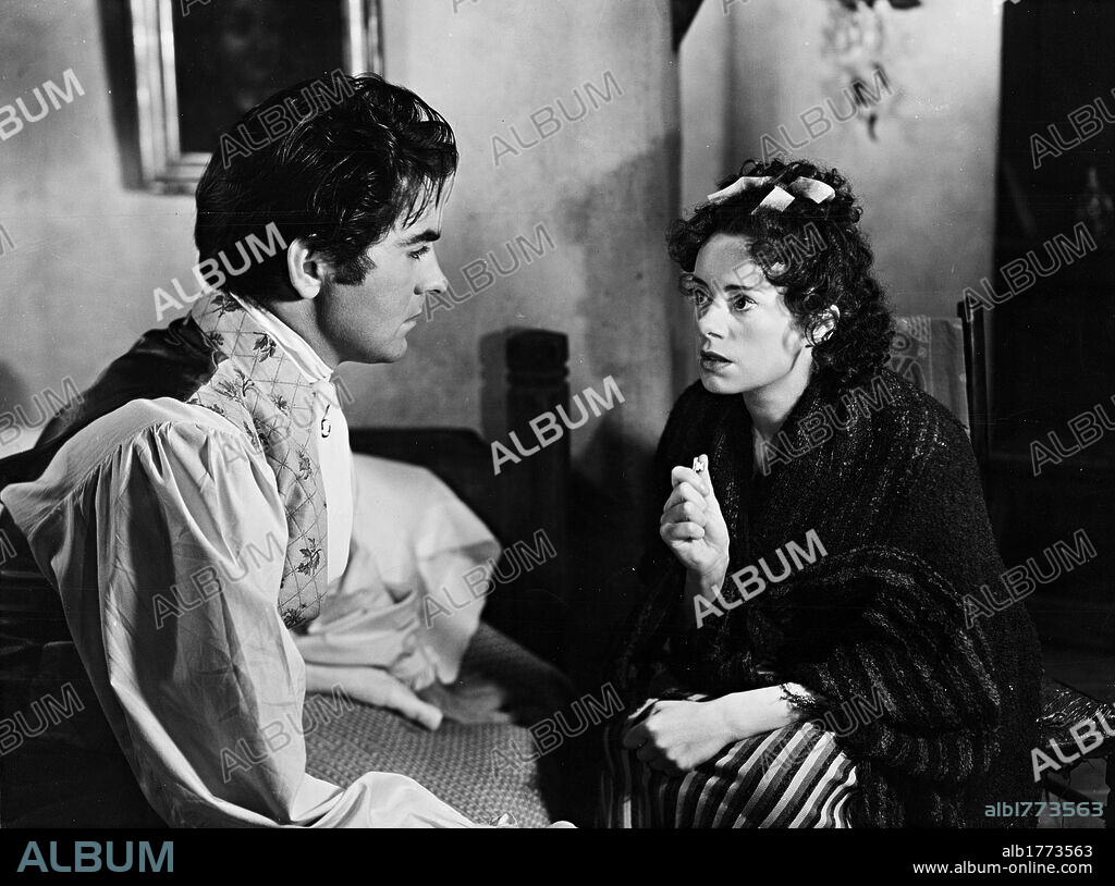 ELSA LANCHESTER y TYRONE POWER en EL HIJO DE LA FURIA, 1942 (SON OF FURY: THE STORY OF BENJAMIN BLAKE), dirigida por JOHN CROMWELL. Copyright 20TH CENTURY FOX.