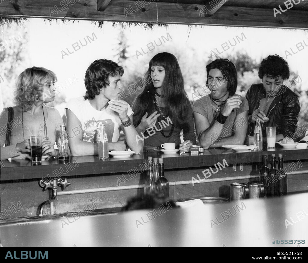 JOSELE ROMAN, NADIUSKA y PEDRO MARI SANCHEZ en CHELY, 1977, dirigida por RAMON FERNANDEZ.