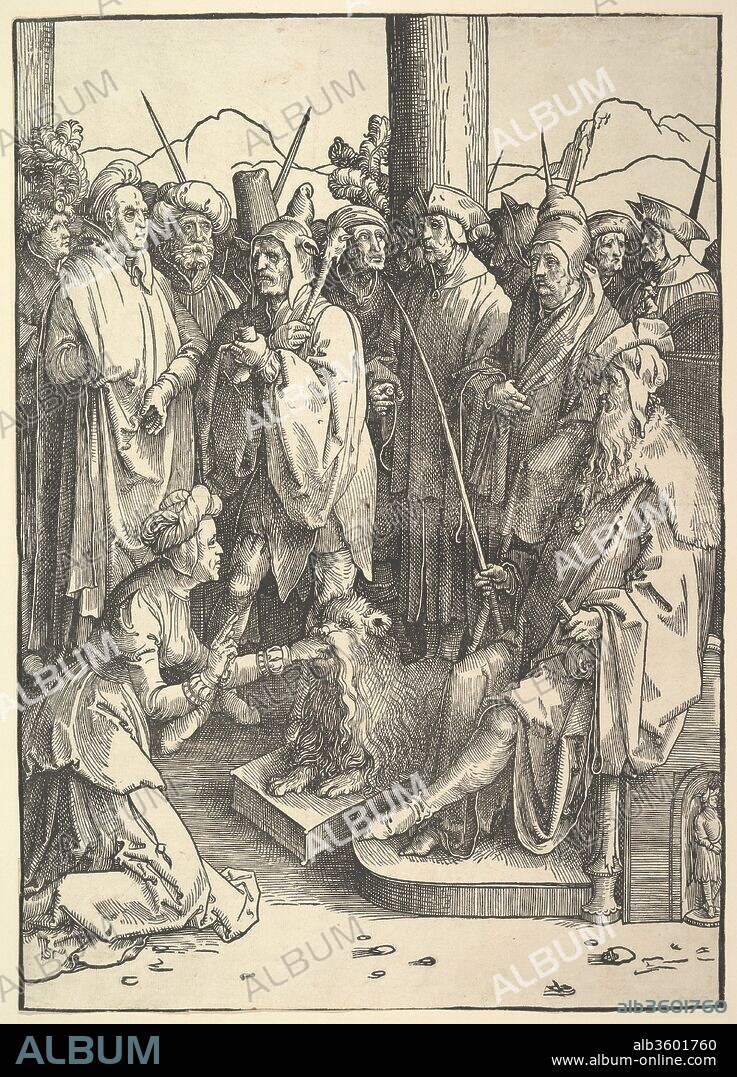 The Mouth of Truth. Artist: Lucas van Leyden (Netherlandish, Leiden ca. 1494-1533 Leiden). Dimensions: sheet: 16 3/16 x 11 1/2 in. (41.1 x 29.2 cm). Date: ca. 1514.