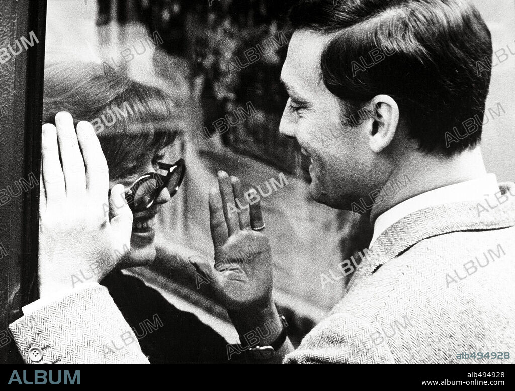 JEANNE MOREAU and MAURICE RONET in THE FIRE WITHIN, 1963 (LE FEU FOLLET), directed by LOUIS MALLE.