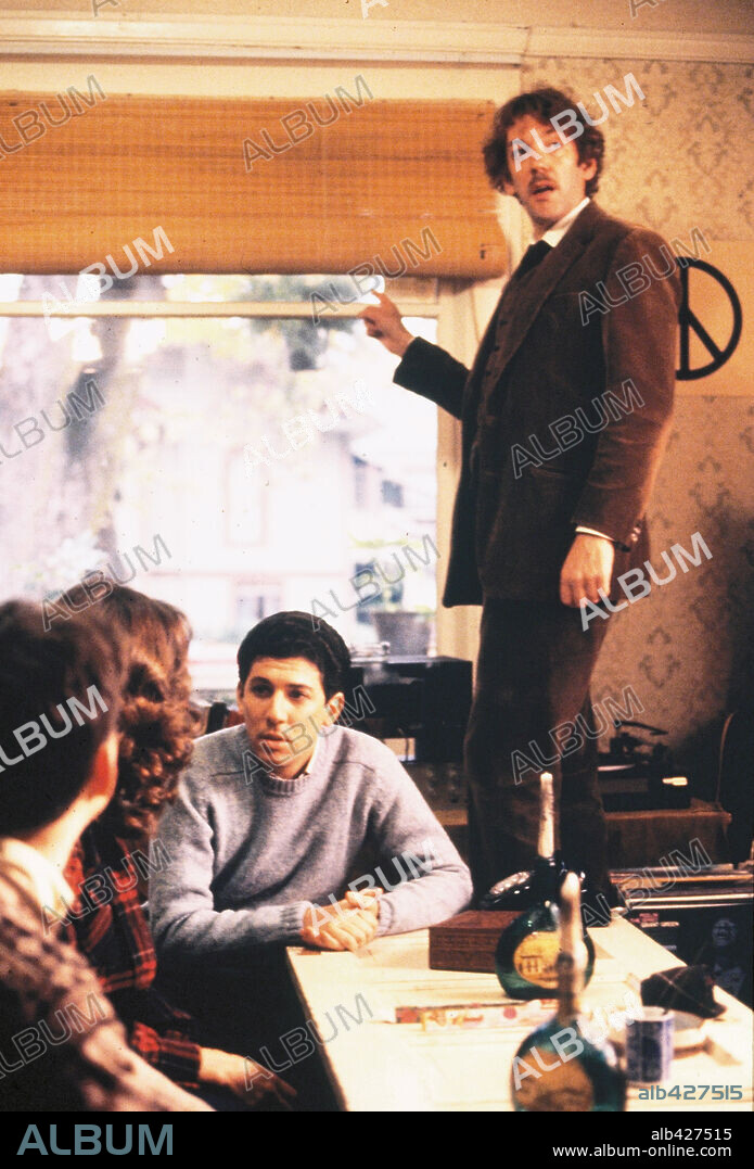 DONALD SUTHERLAND and PETER RIEGERT in ANIMAL HOUSE, 1978, directed by JOHN LANDIS. Copyright UNIVERSAL PICTURES.