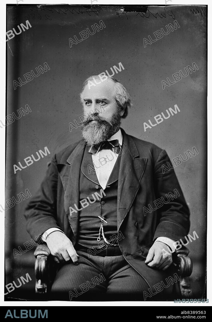 Harrison, Hon. Carter H. of Ill., between 1870 and 1880. [Carter Henry Harrison Senior, politician: mayor of Chicago].