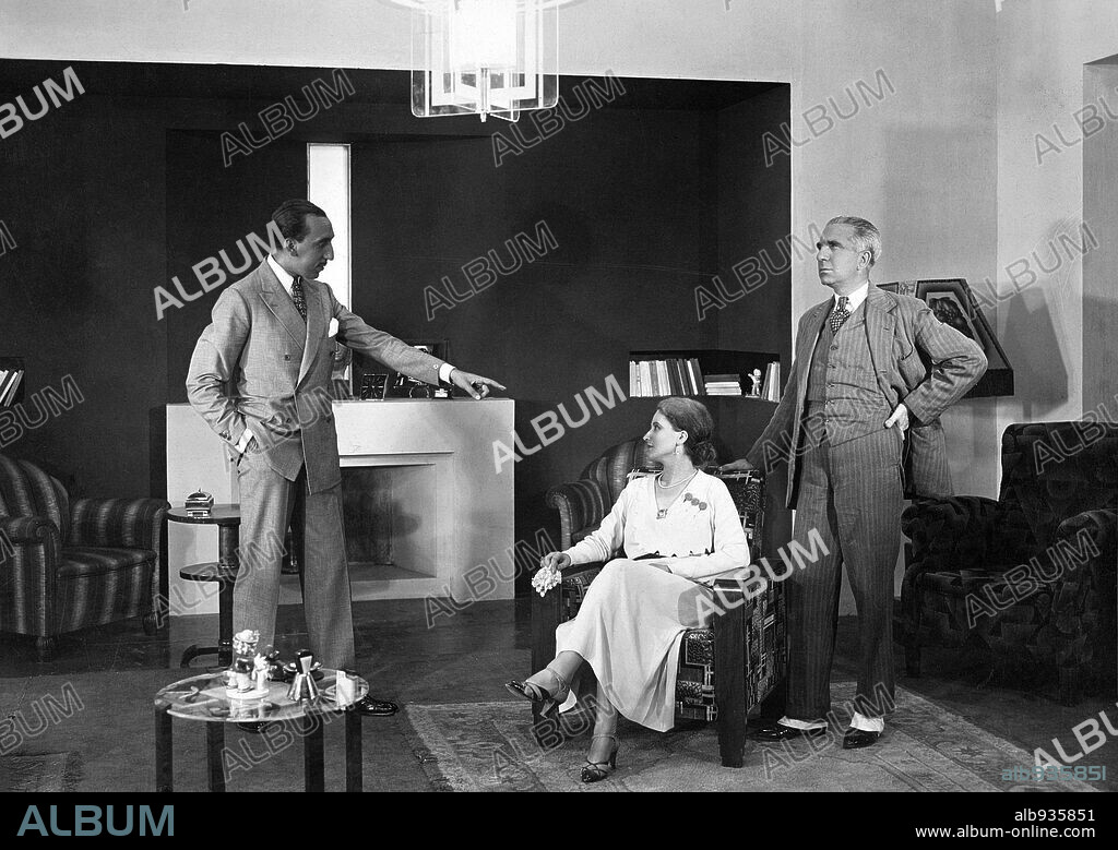 MODESTO CID et PAQUITA TORRES dans BOLICHE, 1933, réalisé par FRANCISCO ELIAS. Copyright ORPHEA.