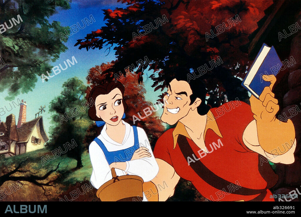 BEAUTY AND THE BEAST, 1991, directed by GARY TROUSDALE and KIRK WISE. Copyright WALT DISNEY PRODUCTIONS.