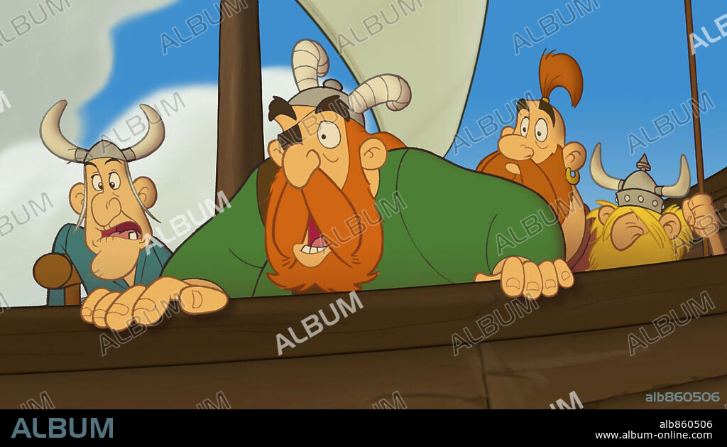 ASTERIX Y LOS VIKINGOS, 2006 (ASTERIX ET LES VIKINGS), dirigida por JESPER MOLLER y STEFAN FJELDMARK. Copyright M6 FILMS/A FILMS A/S/MANDARIN SAS/2D3D ANIMATIONS/TPS STAR.