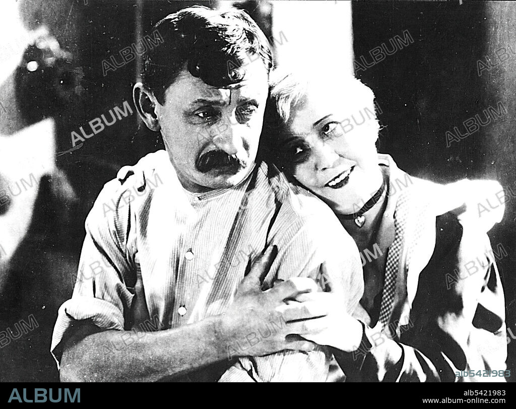 RUZENA SLEMROVA and VLASTA BURIAN in ANTON SPELEC, OSTROSTRELEC, 1932, directed by MARTIN FRIC. Copyright Meissner Film Prague.