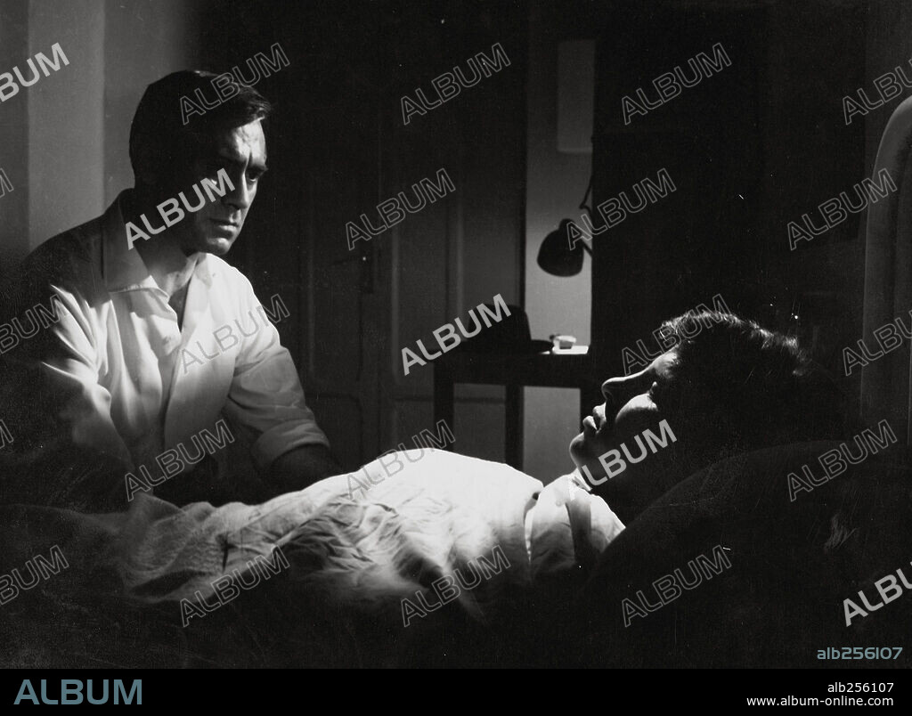 ISMAEL MERLO and MANUEL "EL CORDOBES" BENITEZ in APRENDIENDO A MORIR, 1962, directed by PEDRO LAZAGA. Copyright NAGA FILMS.