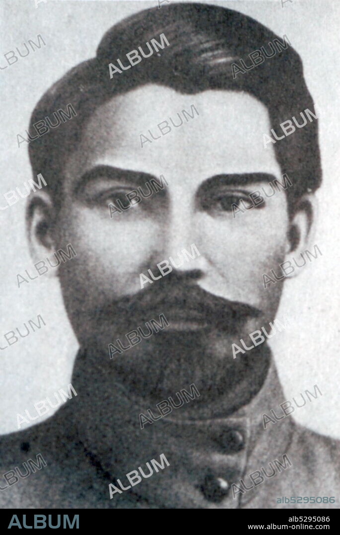 Mykola Oleksandrovich Shchors (1895 – 1919) Red Army commander, member of the Russian Communist Party, during the Russian Civil War and sometimes being called the Ukrainian Chapayev.
