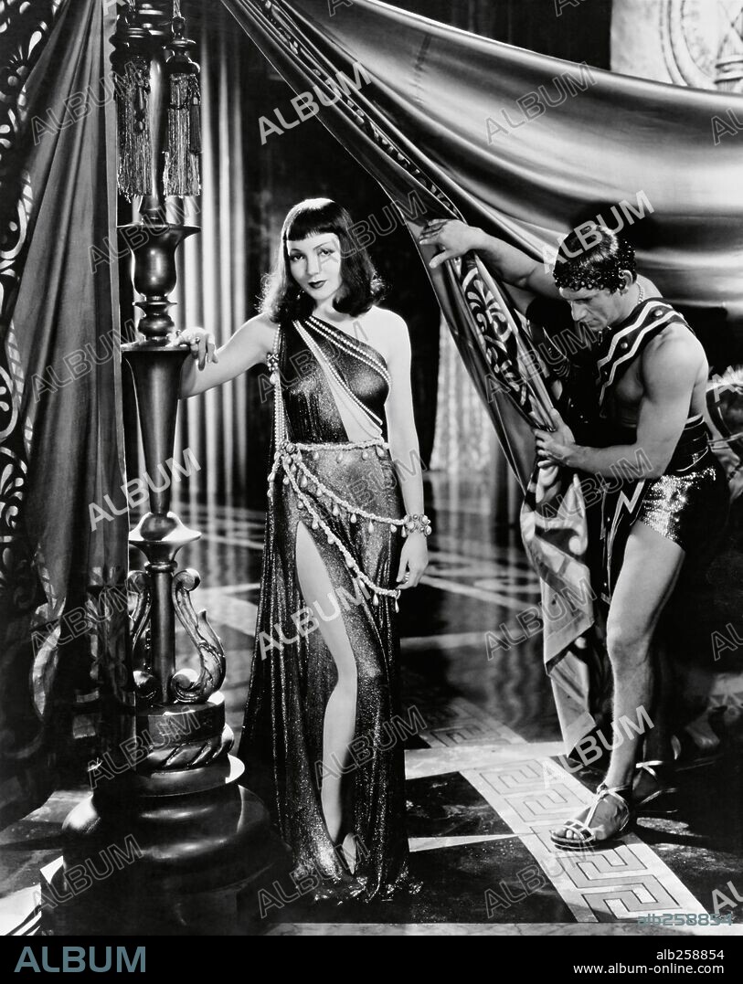 CLAUDETTE COLBERT in THE SIGN OF THE CROSS, 1932, directed by CECIL B DEMILLE. Copyright PARAMOUNT PICTURES.