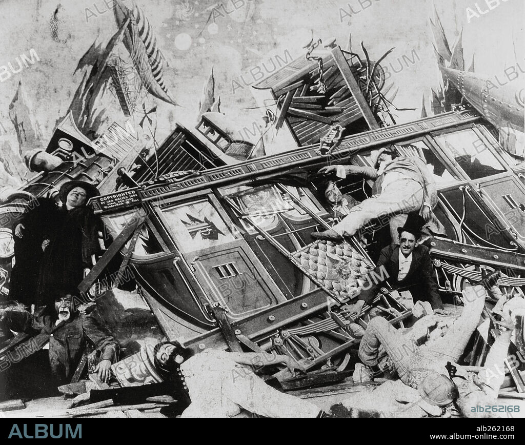 VIAJE A TRAVES DE LO IMPOSIBLE, 1904 (LE VOYAGE A TRAVERS L'IMPOSSIBLE), dirigida por GEORGES MELIES.
