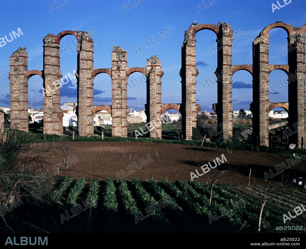 Acueducto de los Milagros, Mérida, Badajoz.