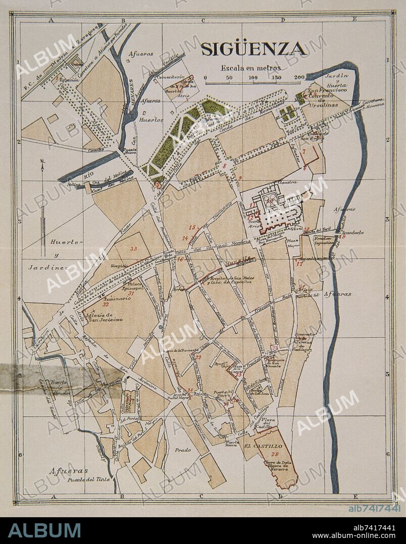 PLANO DE SIGUENZA.