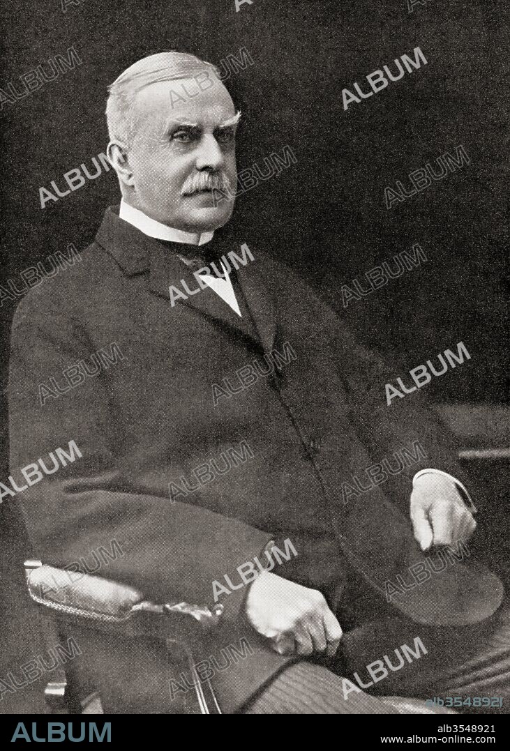 Charles Robert Wynn-Carrington, 1st Marquess of Lincolnshire, 1843 – 1928. British Liberal politician and aristocrat. From Auld Acquaintance Further Reminiscences, published c.1929.