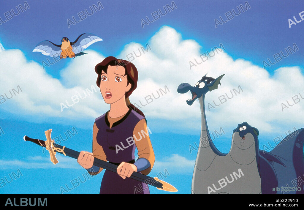 LA ESPADA MÁGICA, 1998 (QUEST FOR CAMELOT), dirigida por FREDERIK DU CHAU. Copyright WARNER BROTHERS.