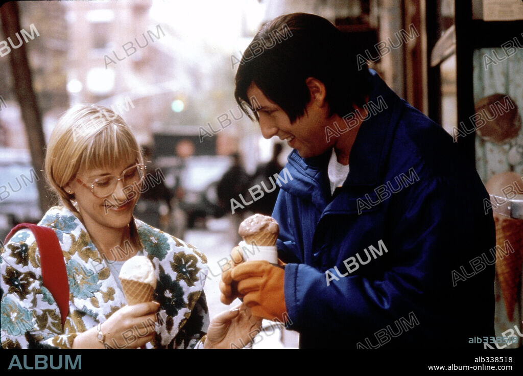 ADAM SANDLER and PATRICIA ARQUETTE in LITTLE NICKY, 2000, directed by STEVEN BRILL. Copyright NEW LINE CINEMA / ARONOWITZ, MILES.