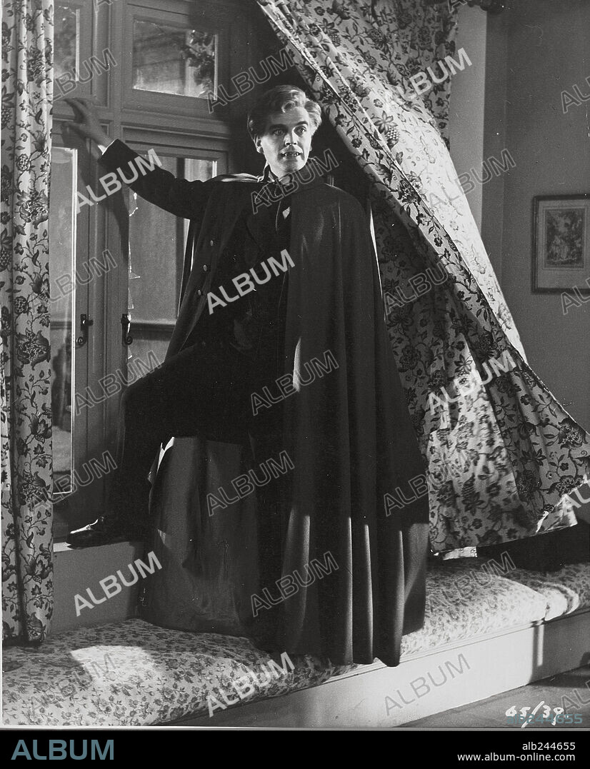 DAVID PEEL in THE BRIDES OF DRACULA, 1960, directed by TERENCE FISHER. Copyright HAMMER FILM PRODUCTIONS.